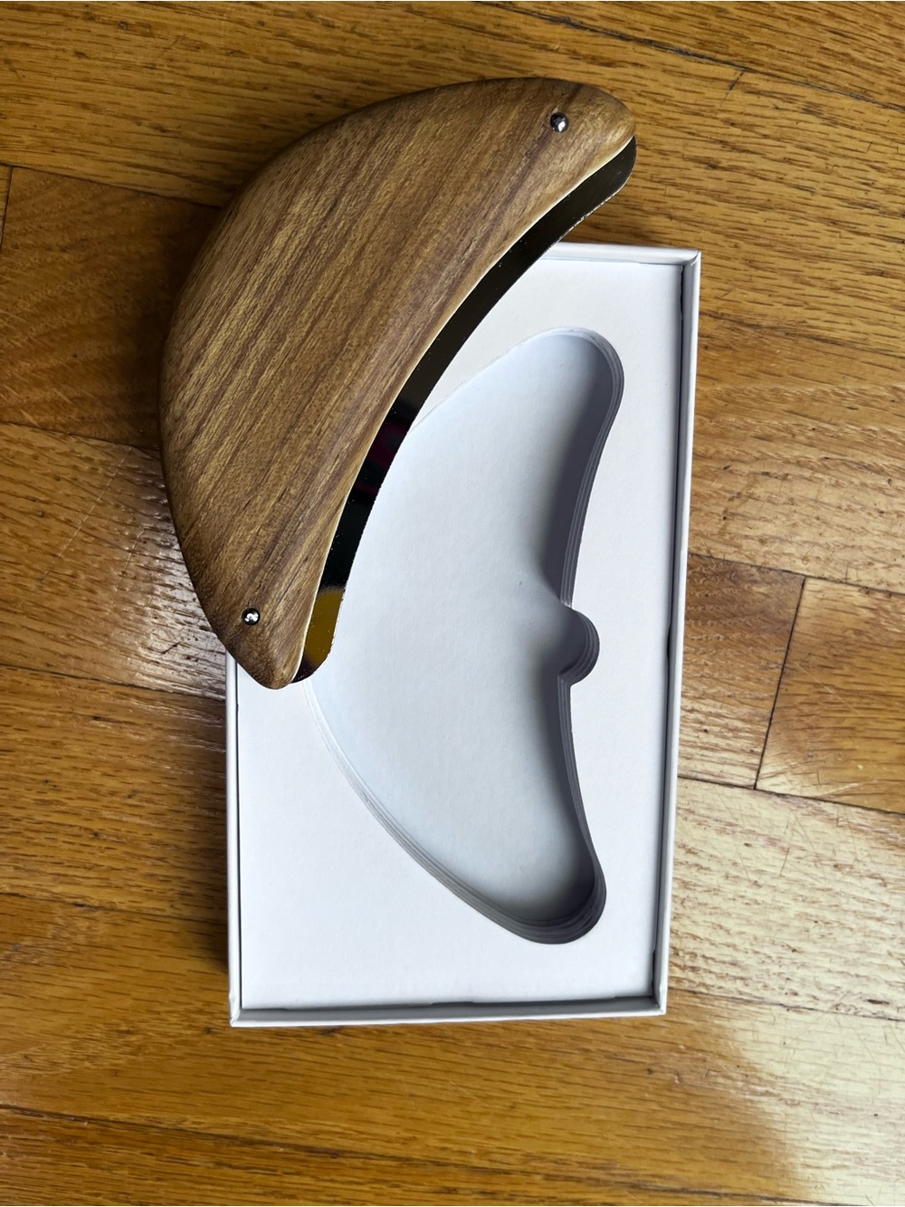 Esker teak wood and stainless steel body plane - Picture 5 of 5